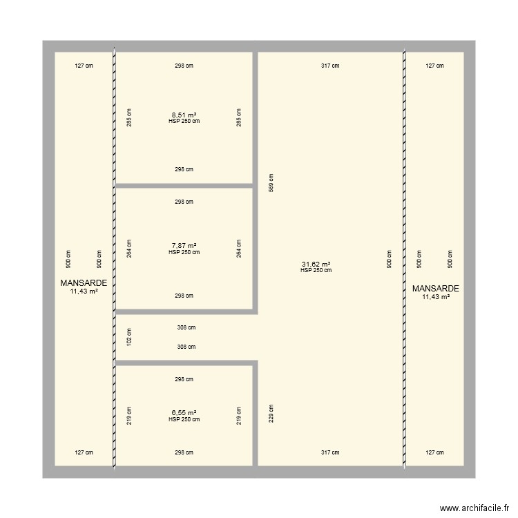 Ebauche 1. Plan de 0 pièce et 0 m2