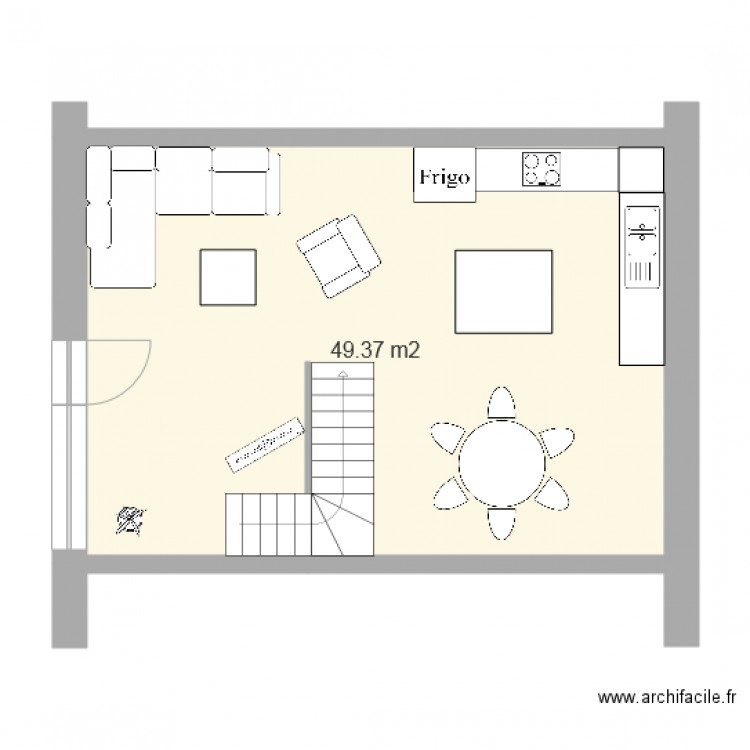 Sejour. Plan de 0 pièce et 0 m2