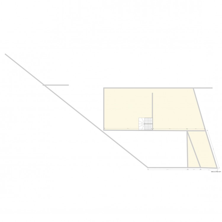 Charles appartments. Plan de 3 pièces et 192 m2