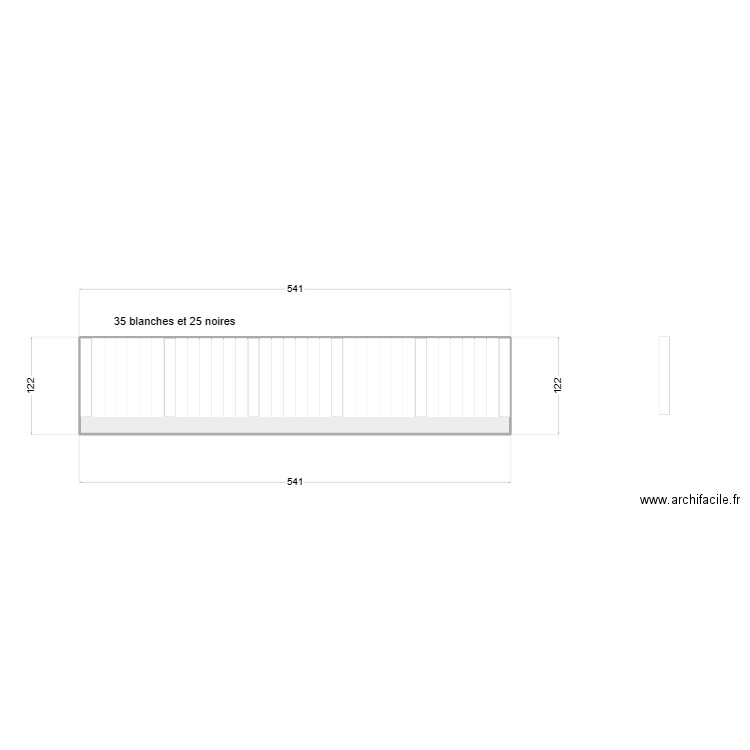 Décor piano 02. Plan de 0 pièce et 0 m2