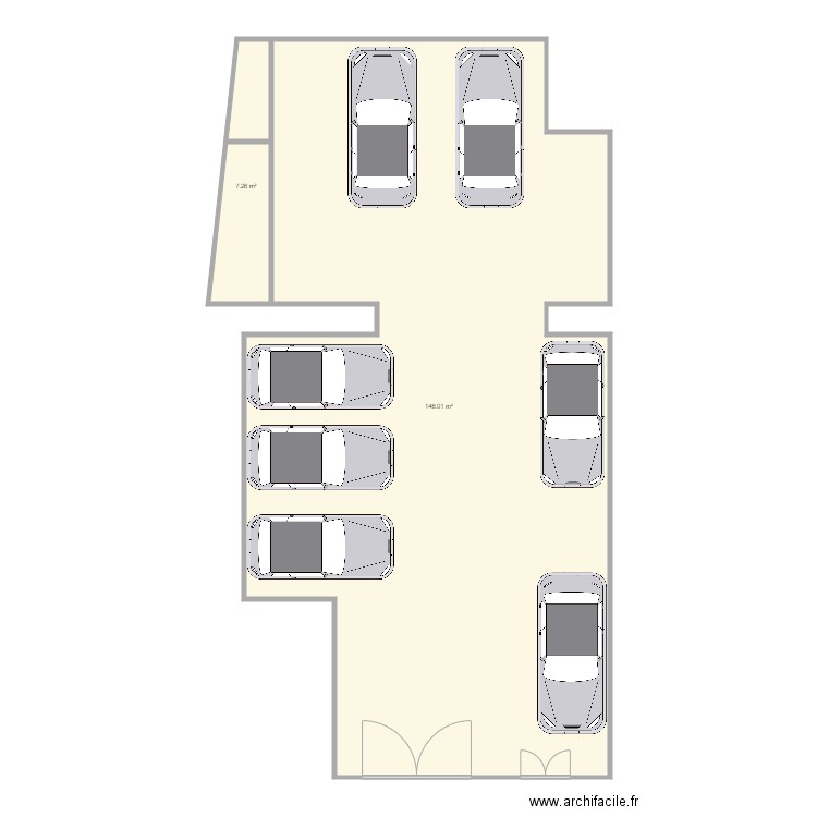 garage Mat 2. Plan de 0 pièce et 0 m2