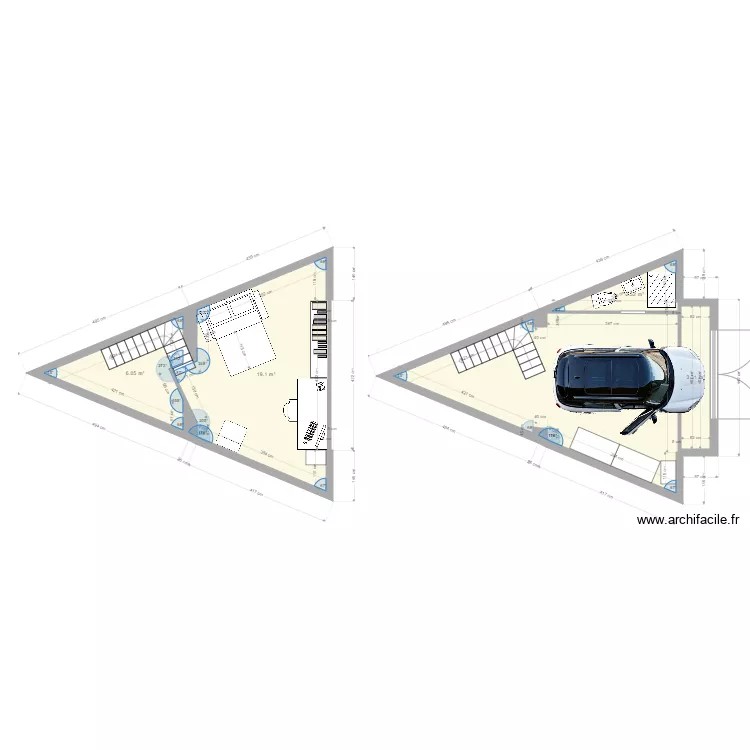 garage sdb 2. Plan de 