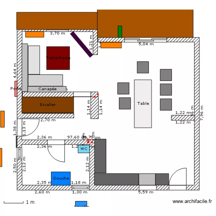 Ma maison SDB ET TERRASSE2. Plan de Ma maison SDB ET TERRASSE2. Plan de