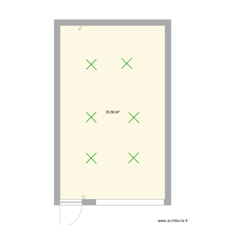 salle g105. Plan de 0 pièce et 0 m2