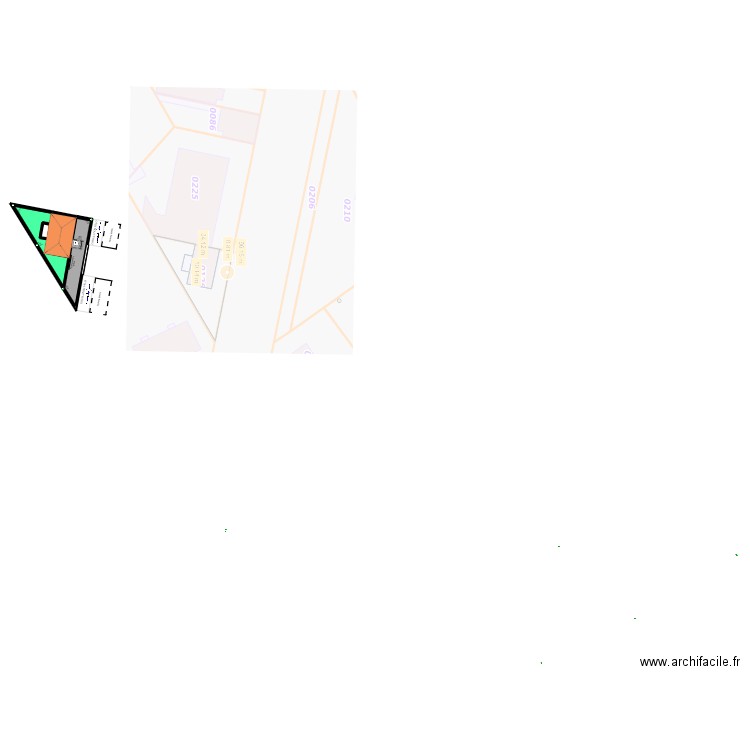 94 GENERAL DE GAULLE THIAIS - Circulation PMR. Plan de 0 pièce et 0 m2