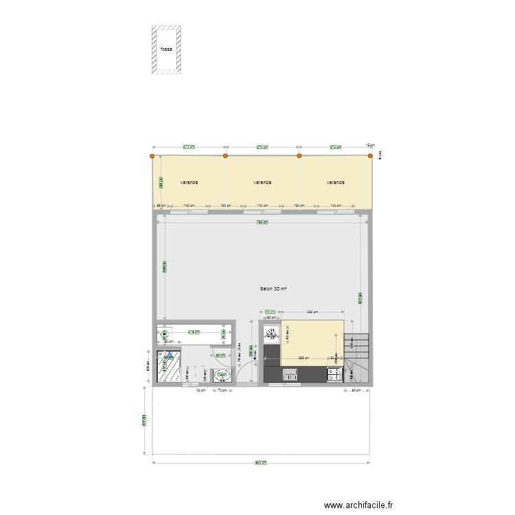 RDC003. Plan de 0 pièce et 0 m2