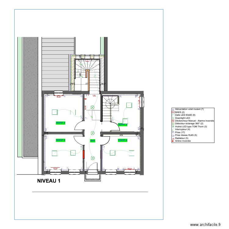 Doulieu R 1. Plan de 0 pièce et 0 m2