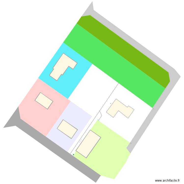 plan de masse et  situation. Plan de 0 pièce et 0 m2