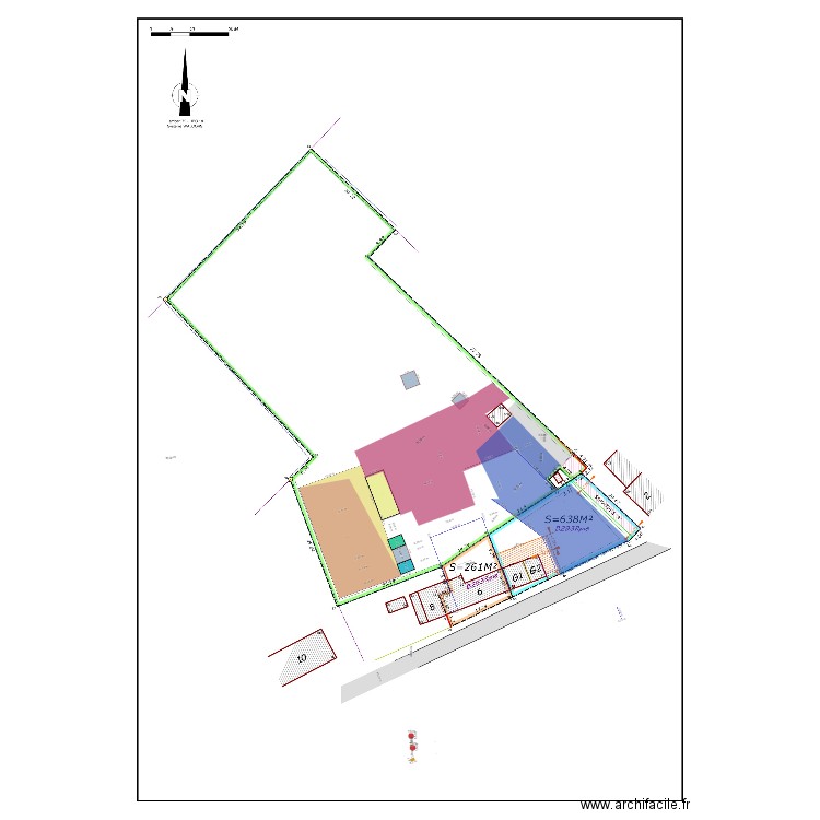 PLAN U. Plan de 0 pièce et 0 m2