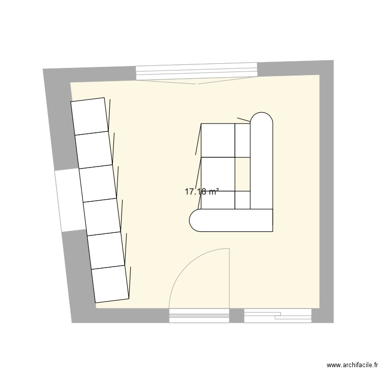 Villetrun Cuisine ilot 1. Plan de 0 pièce et 0 m2