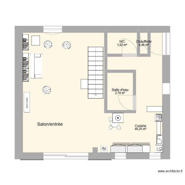 ecurie. Plan de 0 pièce et 0 m2