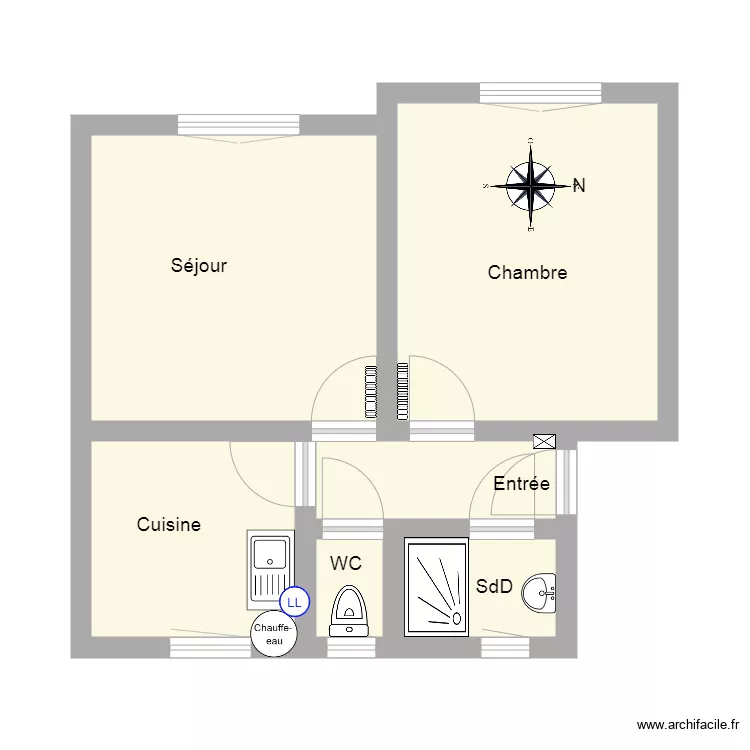 Papin 202 G. Plan de 