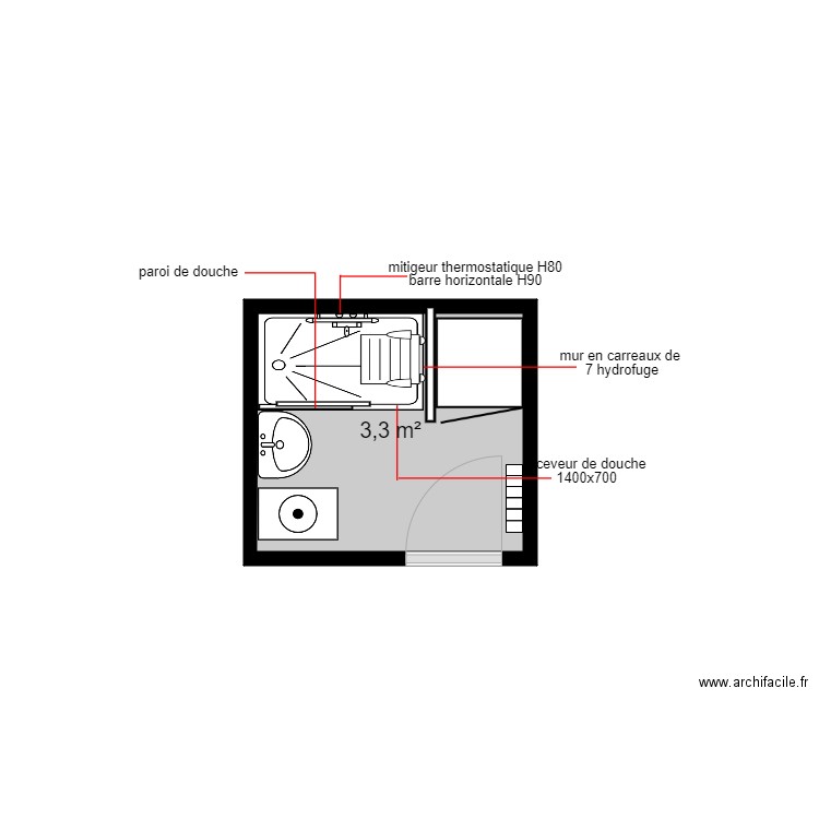 cerci. Plan de 0 pièce et 0 m2