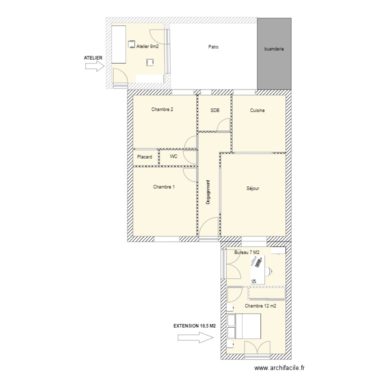 Projet 4. Plan de 0 pièce et 0 m2