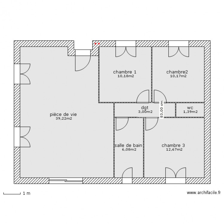 Plan. Plan de 0 pièce et 0 m2