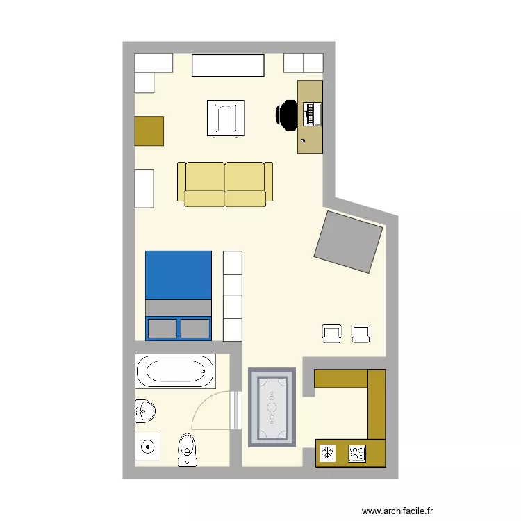 Cocagne 49 bussigny. Plan de 
