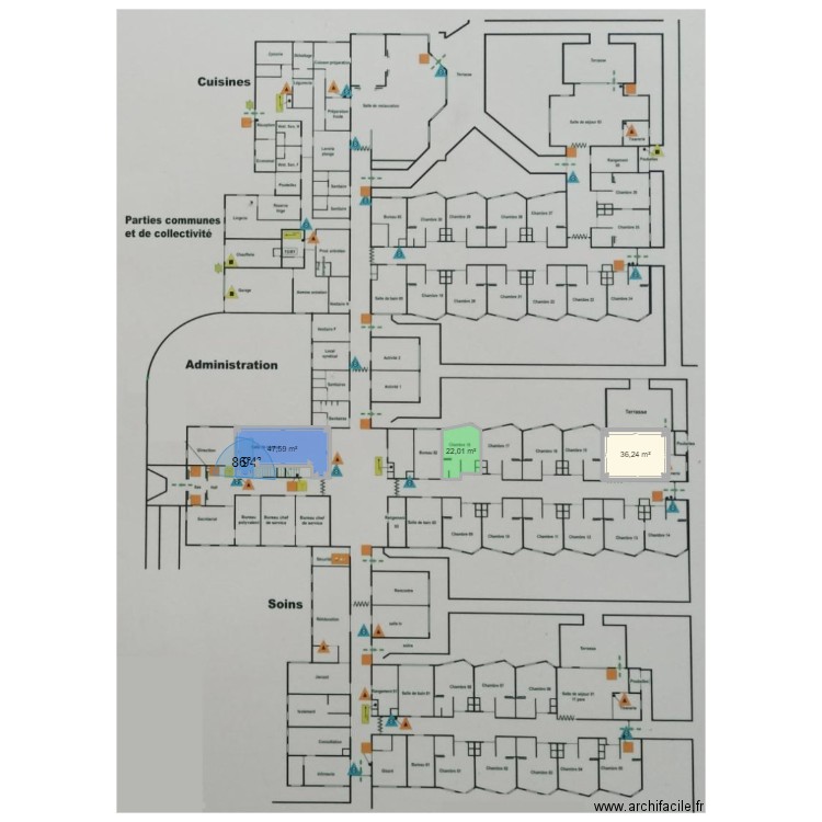 Clos de la Chesnaie. Plan de 0 pièce et 0 m2