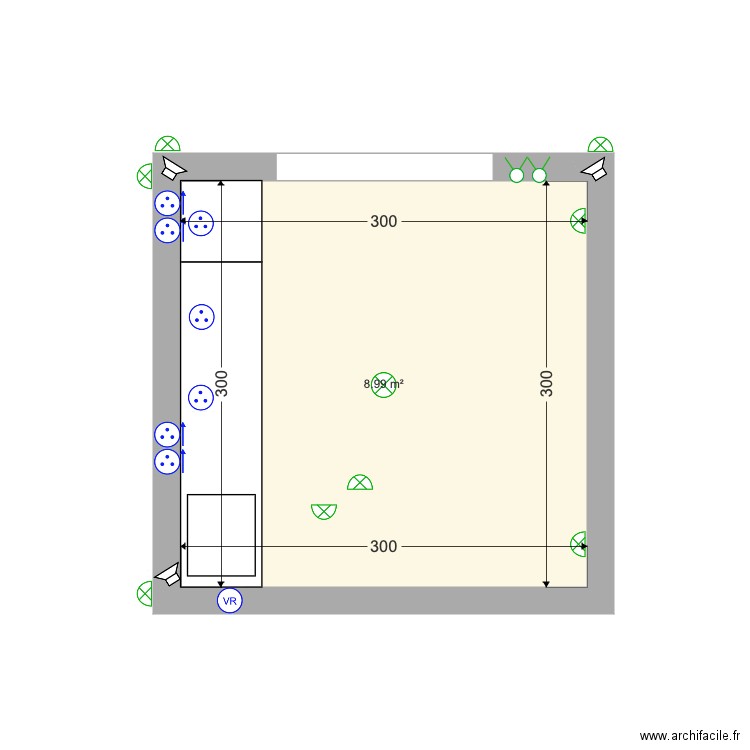 BBQ elec. Plan de 0 pièce et 0 m2