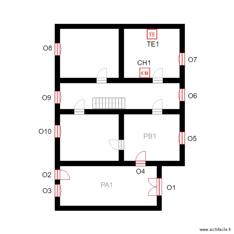 ABC0008logementOK. Plan de 0 pièce et 0 m2