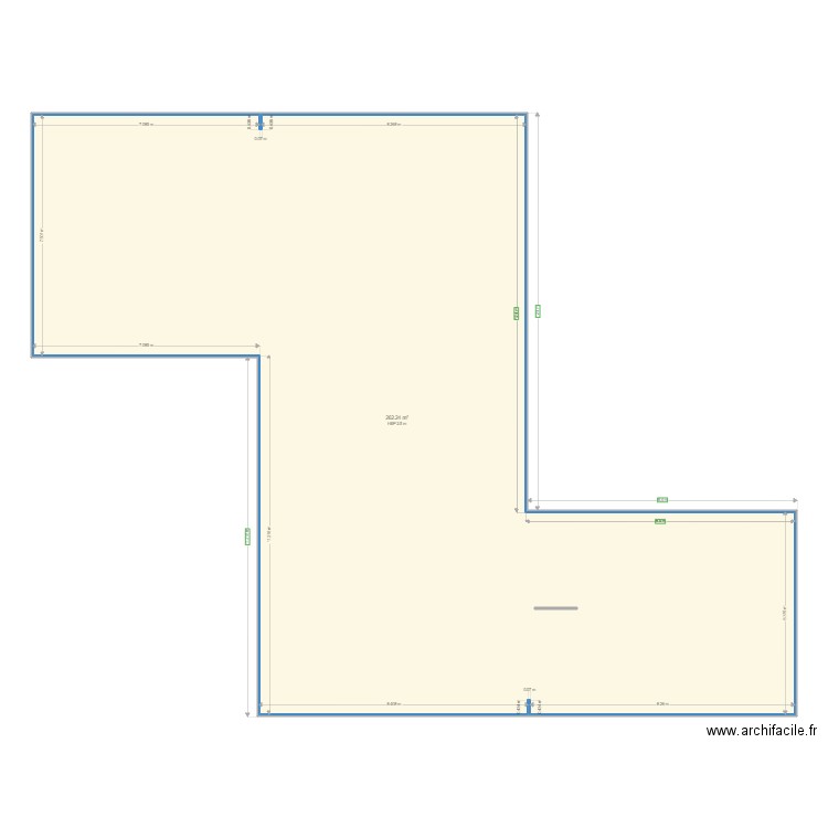 PLAN SOLRIVIERE. Plan de 1 pièce et 262 m2