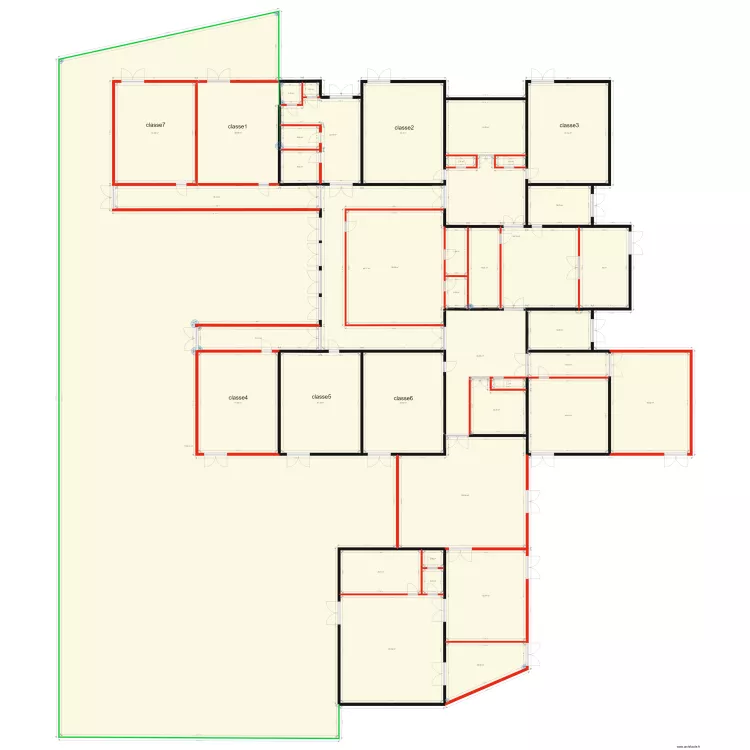les petits queniaux mod modifi&eacute; le 22. Plan de 0 pièce et 0 m2