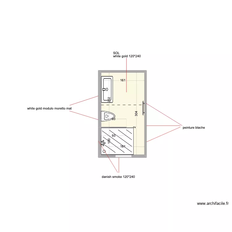 SDB d&eacute;tails 2.3. Plan de 