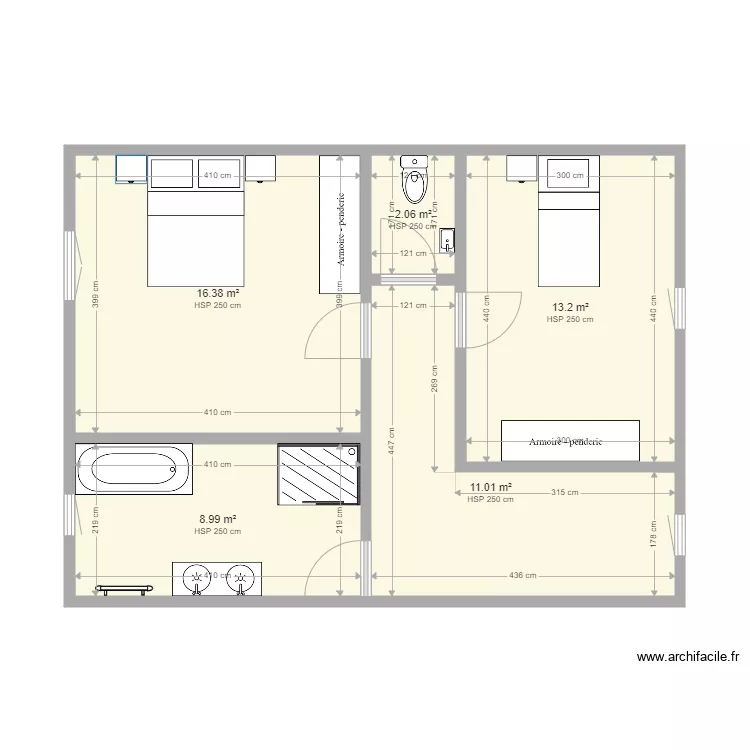 tortora sabrina etage apr&egrave;s. Plan de 
