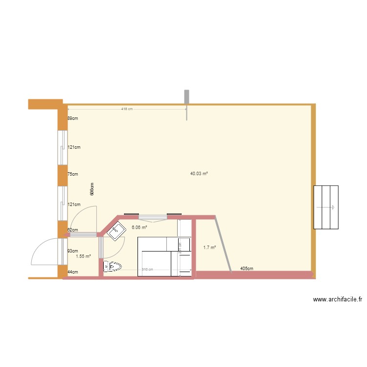 Extension 02. Plan de 0 pièce et 0 m2