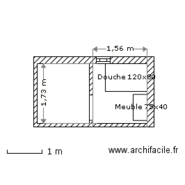 Salle_d_eau. Plan de 0 pièce et 0 m2