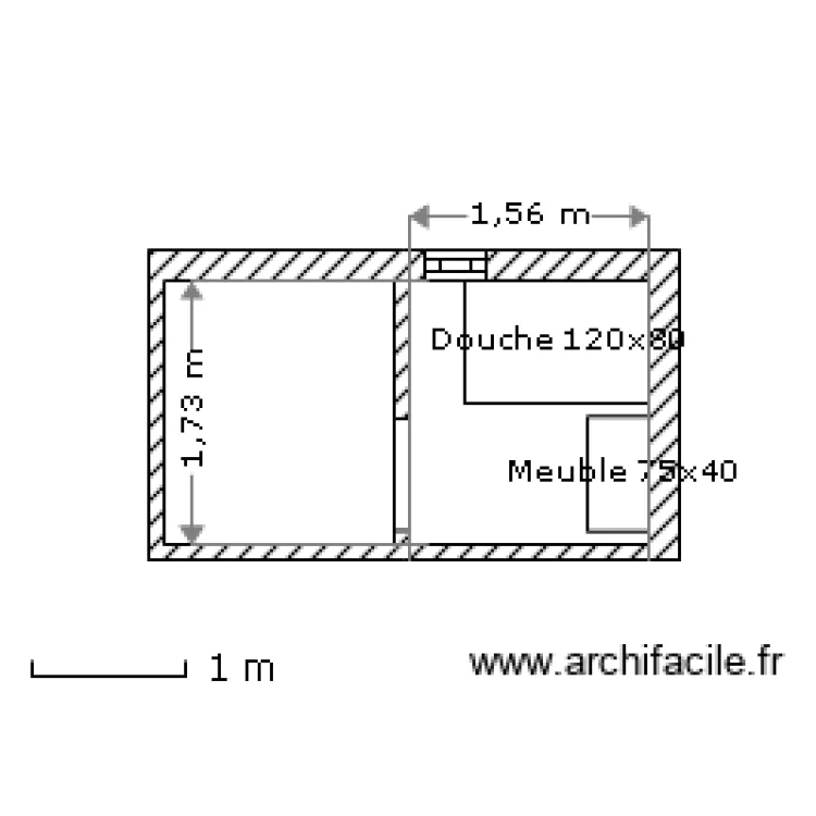 Salle_d_eau. Plan de Salle_d_eau. Plan de