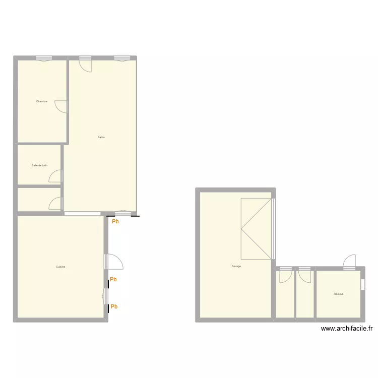 Croquis MANGEMATIN App Rch. Plan de 