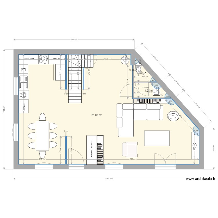 RdC option 481. Plan de 0 pièce et 0 m2