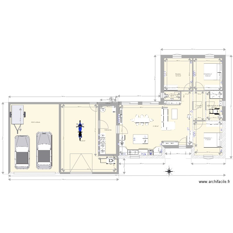 Projet 3. Plan de 0 pièce et 0 m2