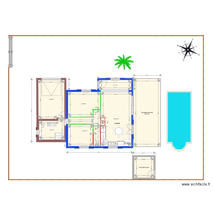 plan maison Yvon et Françoise 10. Plan de 0 pièce et 0 m2