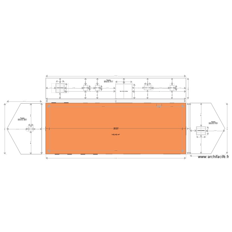 plan maison anti sismique toiture 3. Plan de 1 pièce et 135 m2