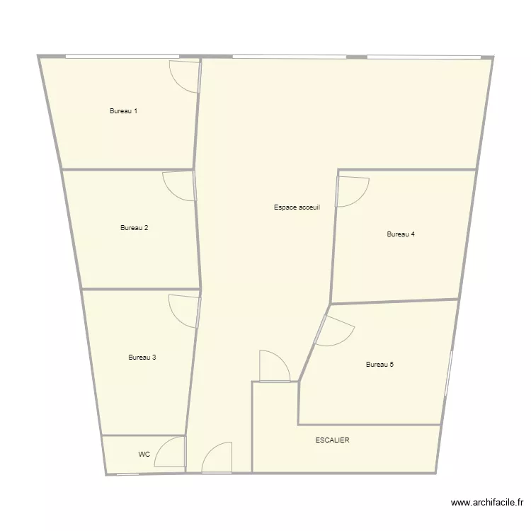 agence place de beaune. Plan de 