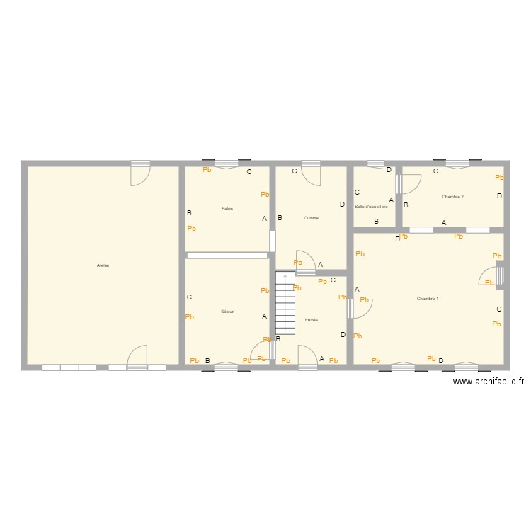 Croquis DELORME Rch. Plan de 0 pièce et 0 m2