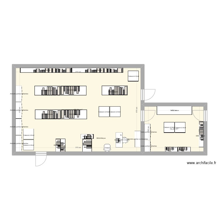 Bib 2. Plan de 0 pièce et 0 m2