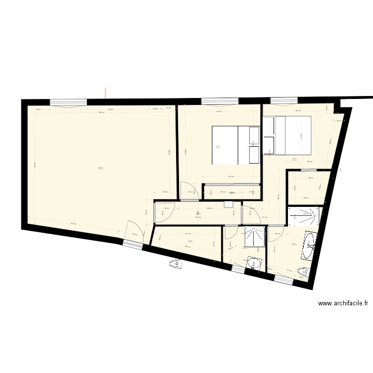 plan antibes 2C. Plan de 0 pièce et 0 m2