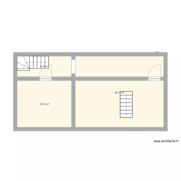 Chaussee de Charleroi. Plan de 