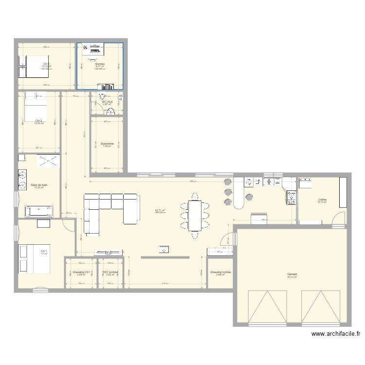 Maison1. Plan de 0 pièce et 0 m2