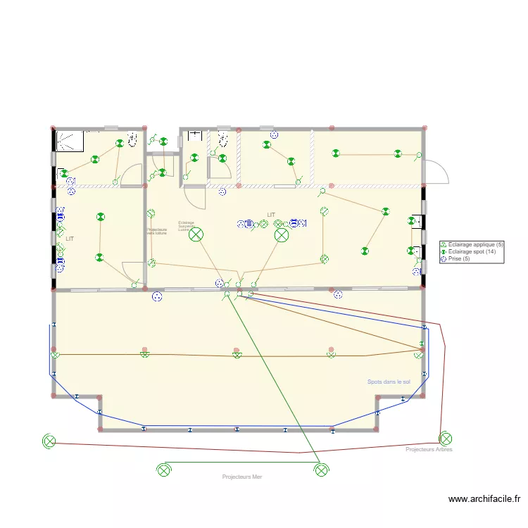 Bungalow 201206  Pour Martin 2. Plan de 