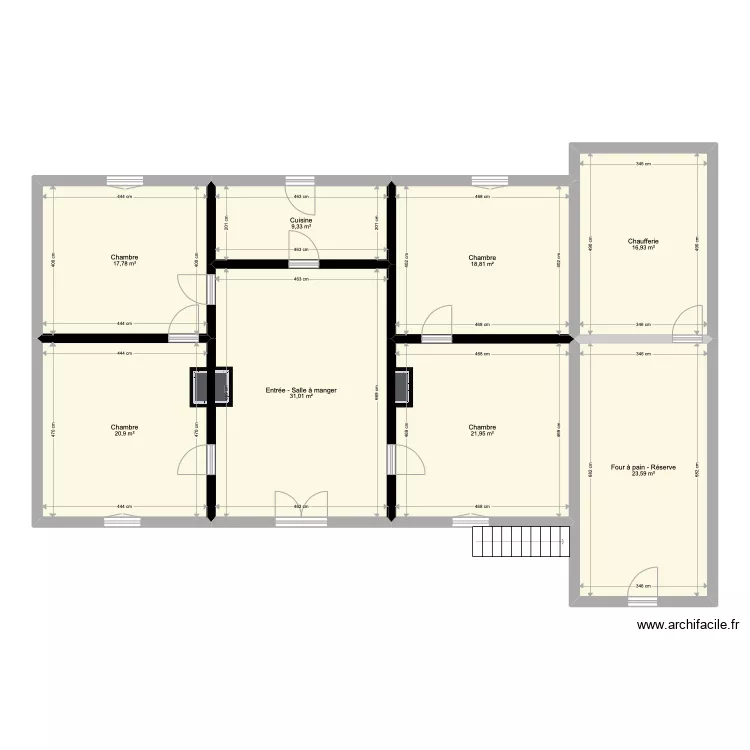 Plan RDC Maison Bosjean. Plan de Plan RDC Maison Bosjean. Plan de