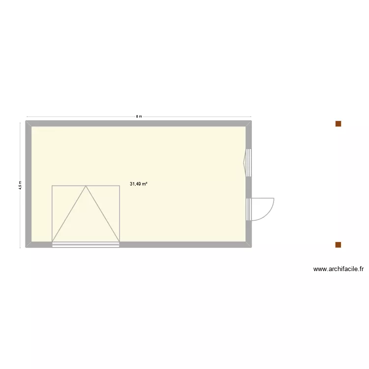 Plan dessus garage. Plan de Plan dessus garage. Plan de