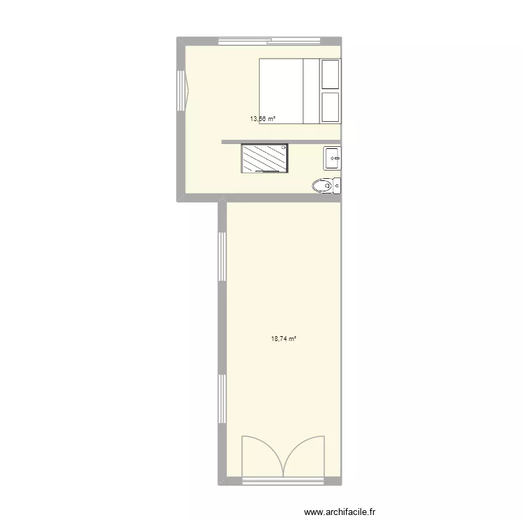 depot. Plan de 2 et 32 m² depot. Plan de 2 et 32 m²