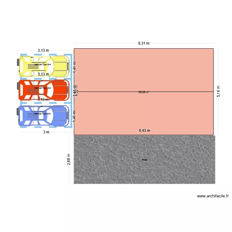 PLAN 1. Plan de 1  et 36 m²