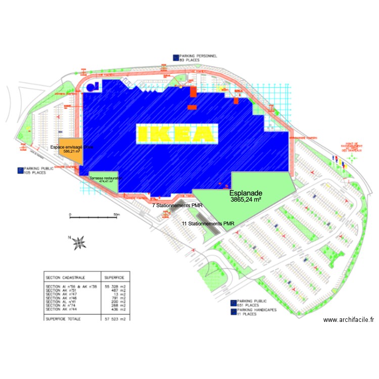 Ikea exterieurs. Plan de 0 pièce et 0 m2