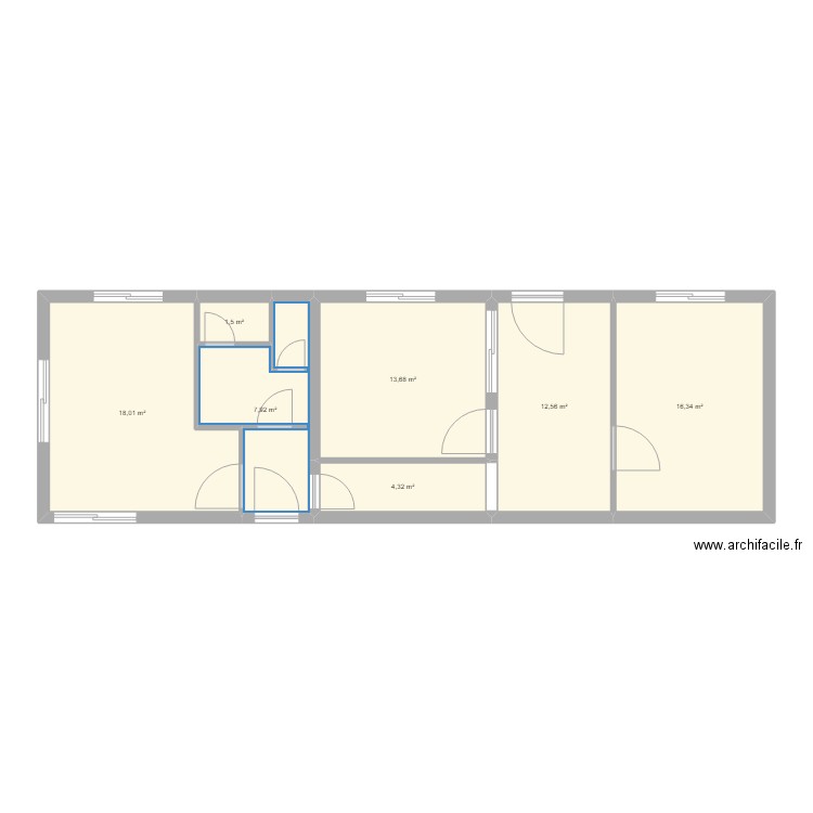 Bureaux secteur BAT. Plan de 0 pièce et 0 m2