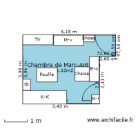 Plan de ma chambre