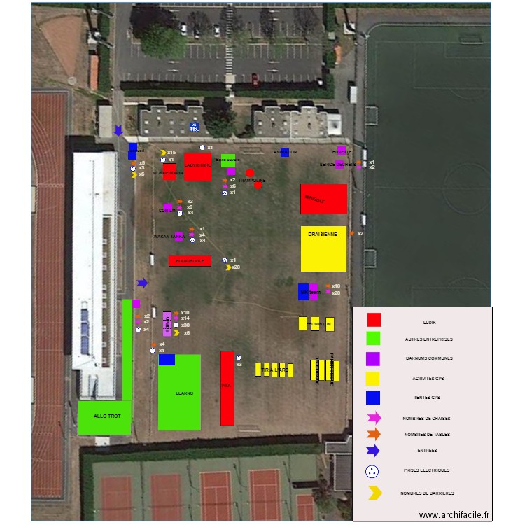 plan AFT lisses 2022. Plan de 0 pièce et 0 m2